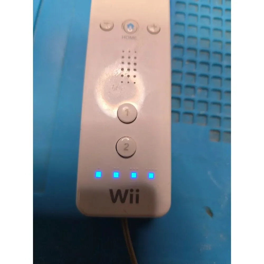 Nintendo Wii Backwards Compatible Console Bundle w/ 2 Controllers & 14 Games